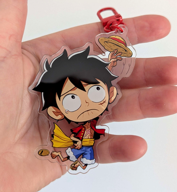 Arcrylic Charm: Luffy (2.5')