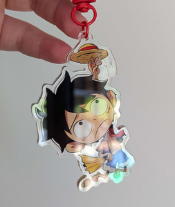 Arcrylic Charm: Luffy (2.5')