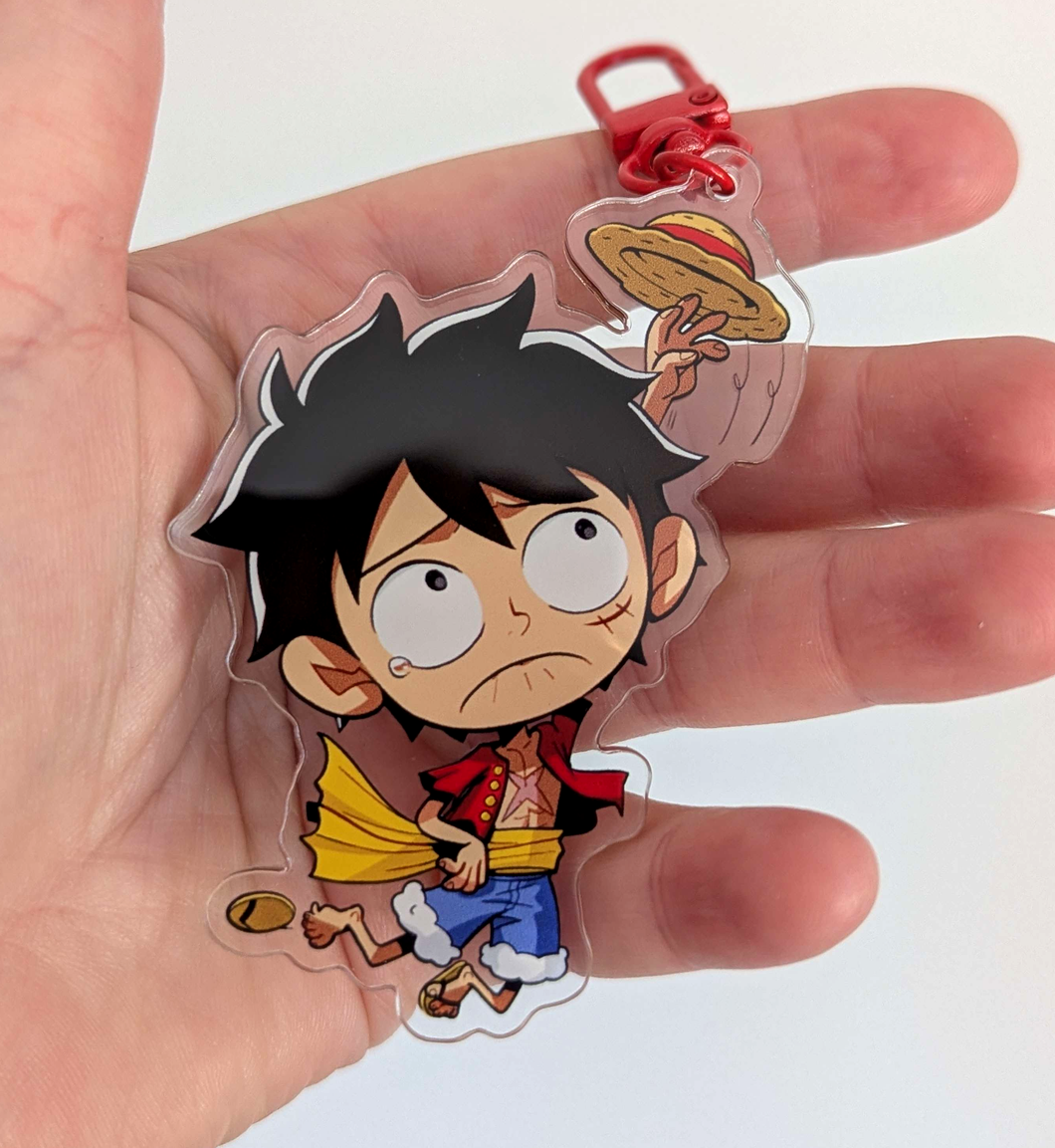 Arcrylic Charm: Luffy (2.5')